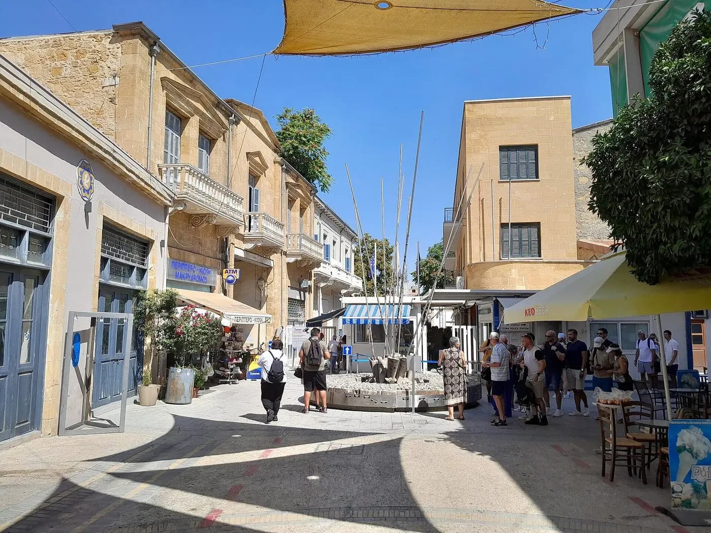 Arasta Street & the Lokmacı (Ledra) Crossing, North Nicosia — general view
