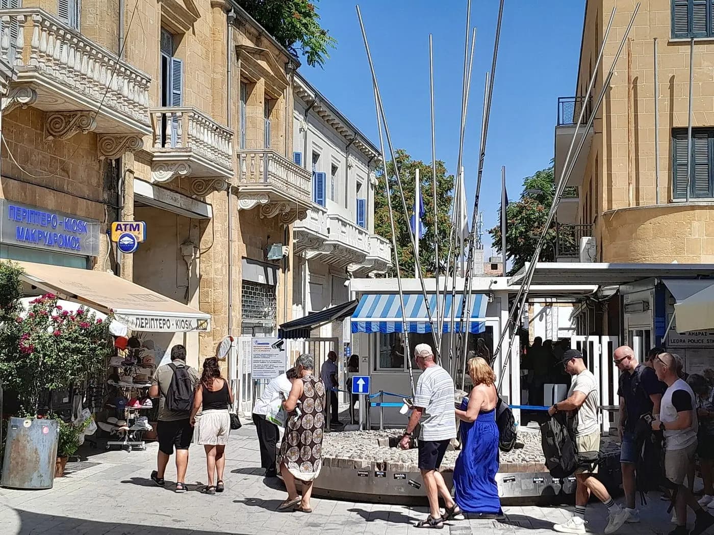 Arasta Street & the Lokmacı (Ledra) Crossing, North Nicosia — detail
