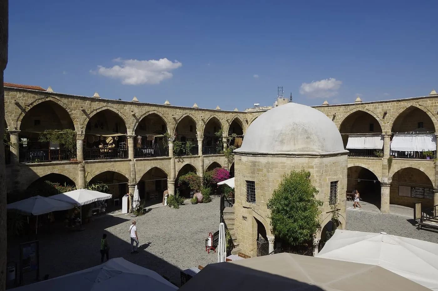 Büyük Han (The Great Inn), North Nicosia — general view