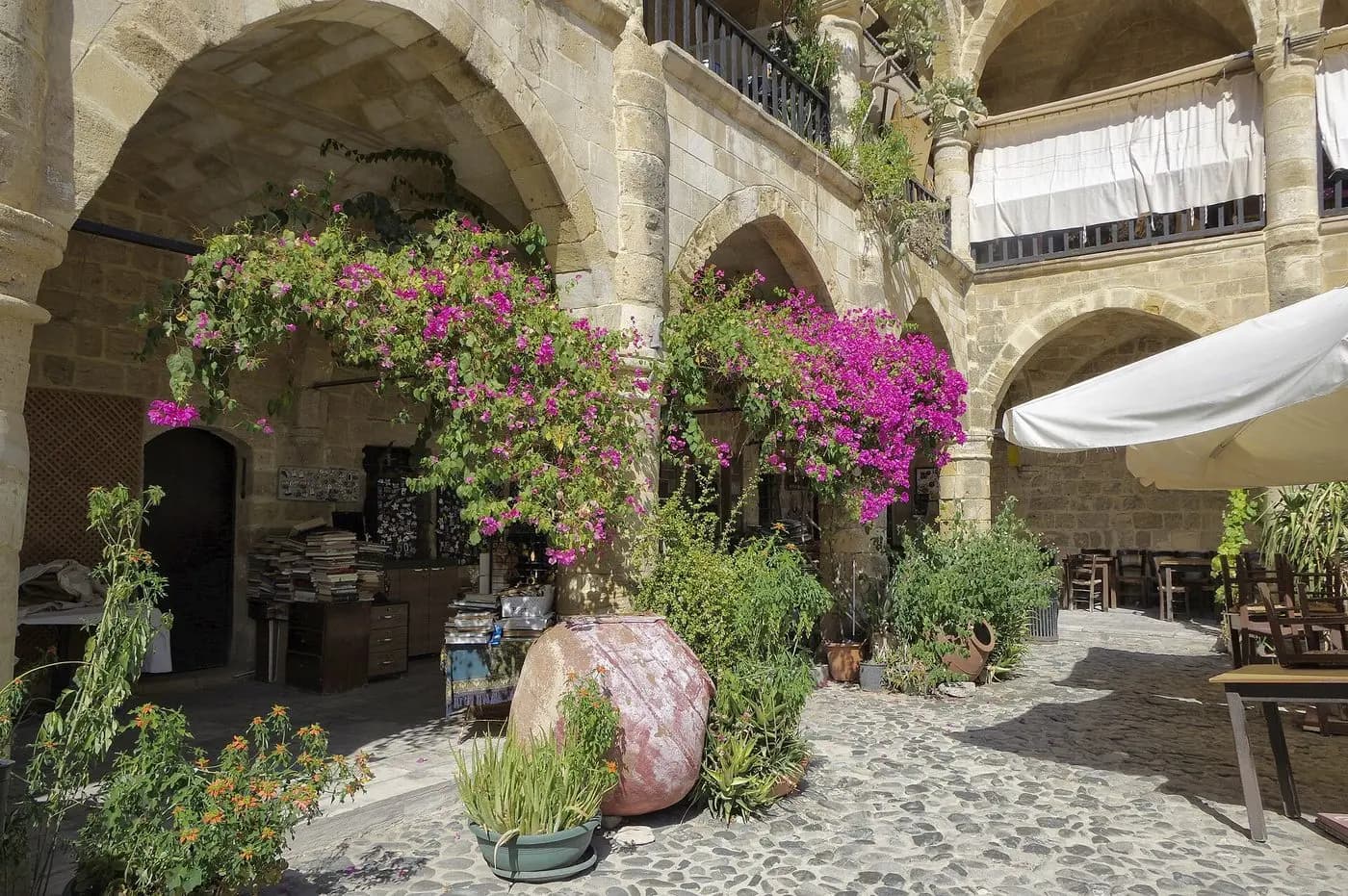 Büyük Han (The Great Inn), North Nicosia — detail