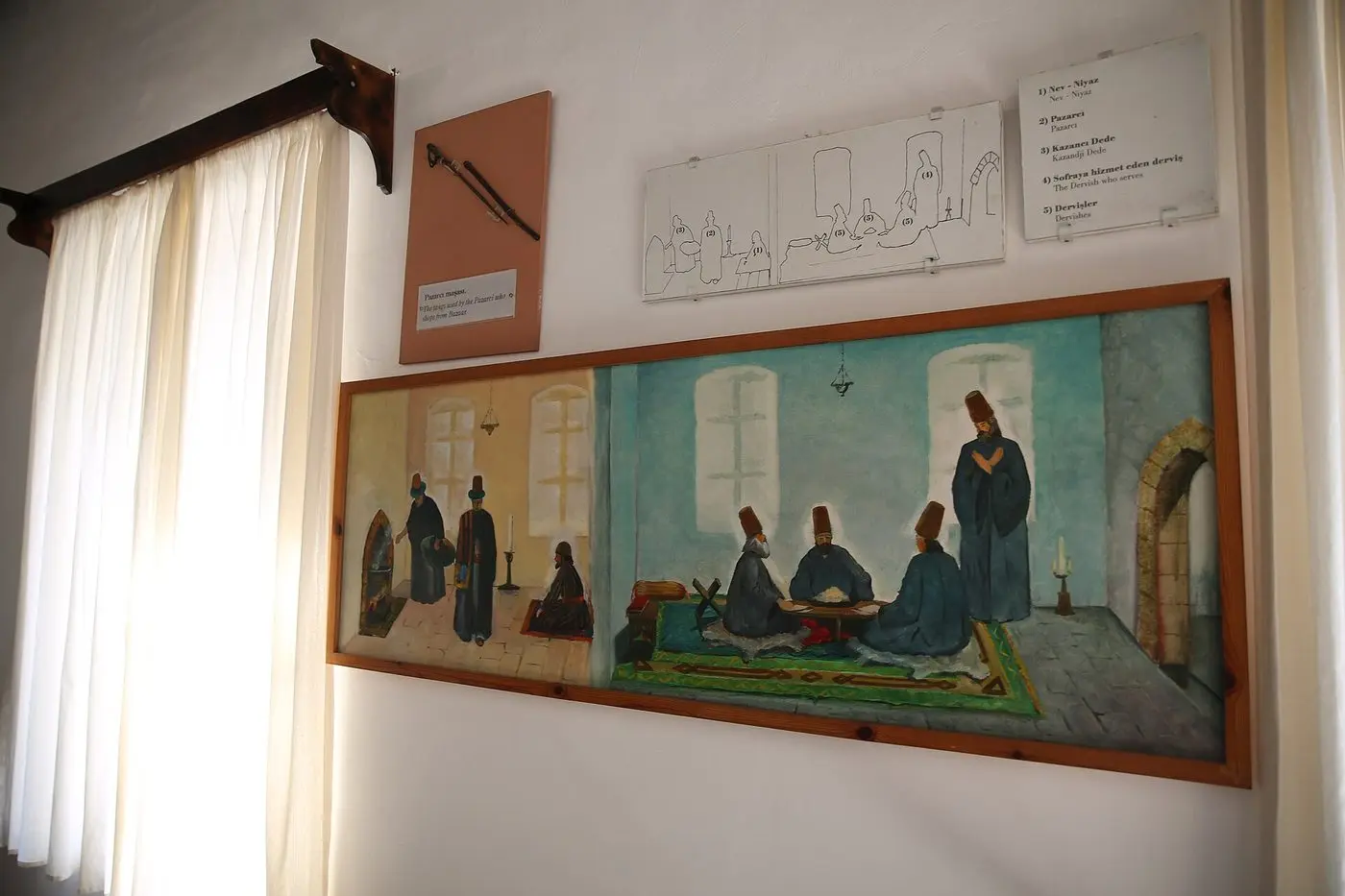 Mevlevi Tekke Museum, North Nicosia — detail