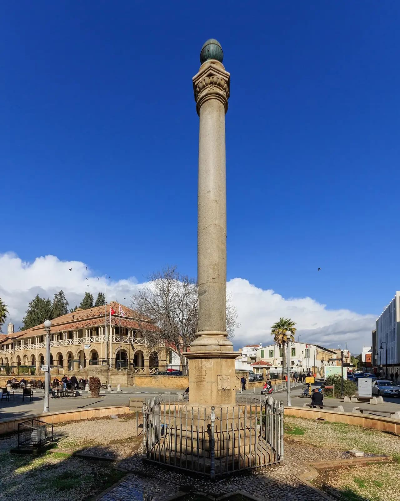 The Venetian Column & Sarayönü Square, North Nicosia — another angle