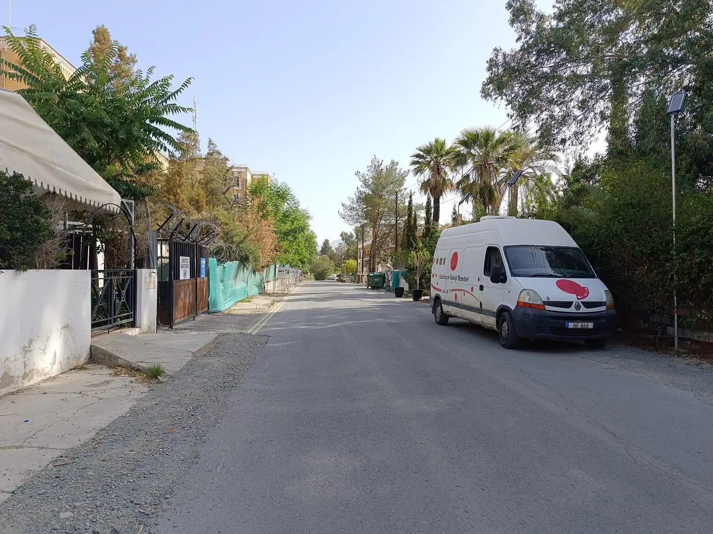 Ledra Palace Crossing, North Nicosia — Buffer-zone street