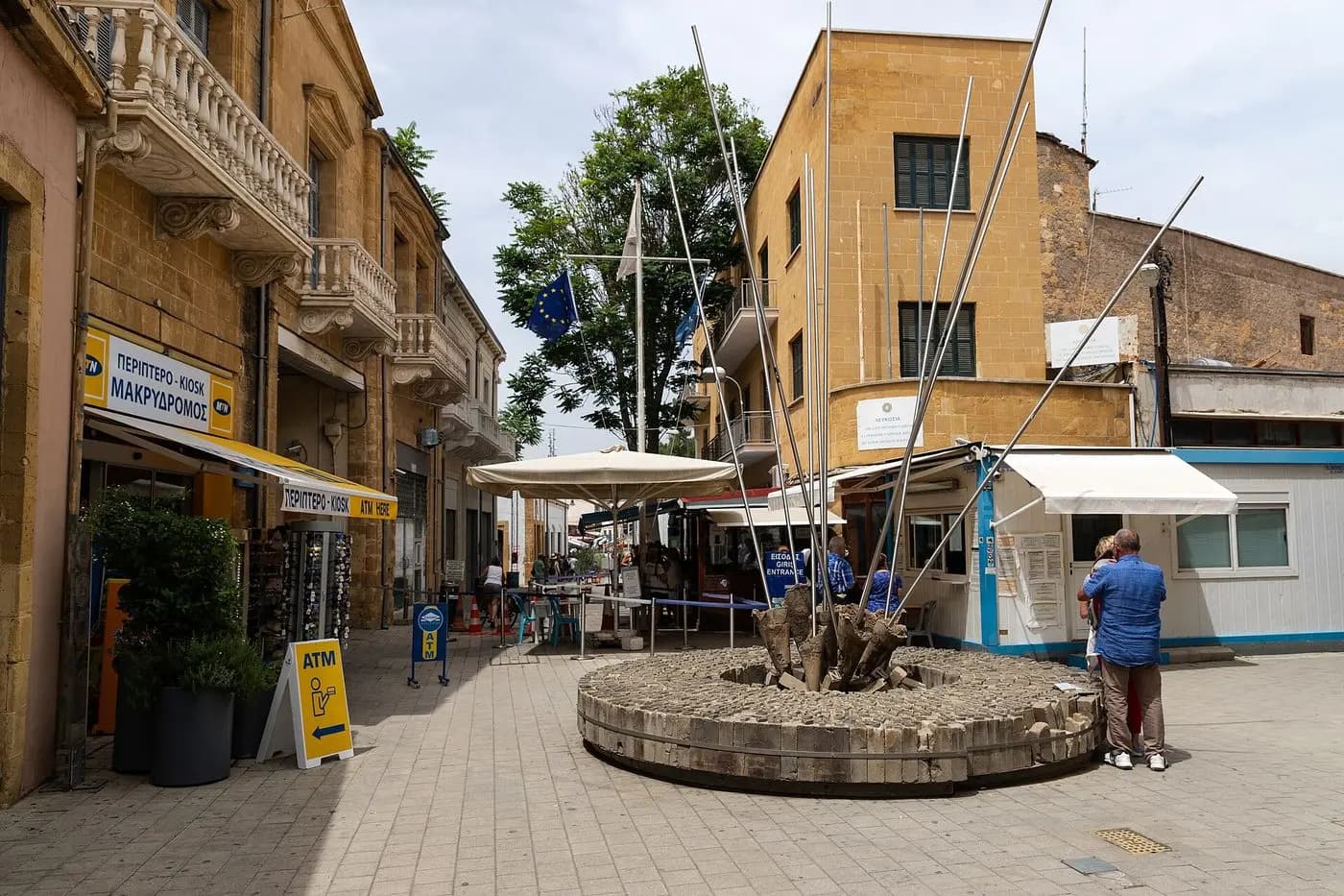 Lokmacı Crossing (Ledra Street), North Nicosia — detail